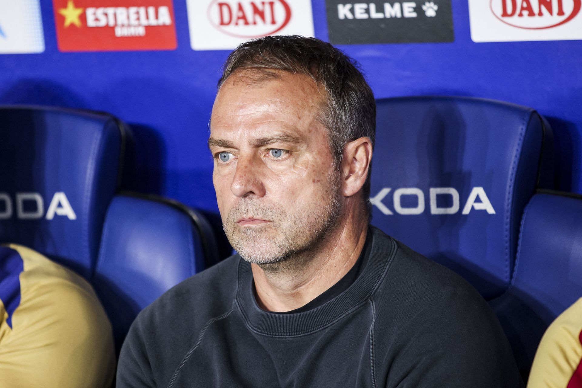 Barcelona head coach Hansi Flick